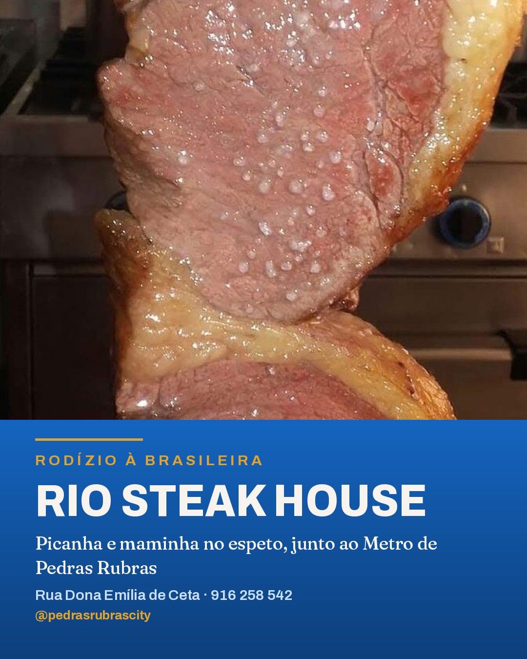 Flyer da Rio Steak House