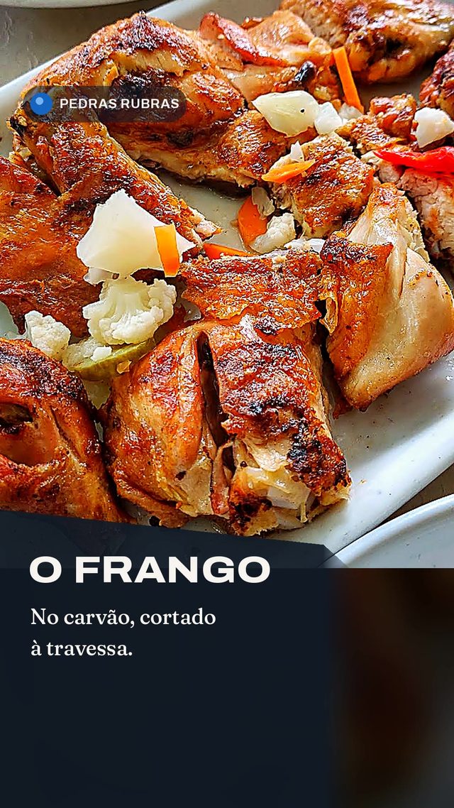 Reel do frango de churrasco do Mira Metro